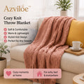 Azviloe™ Cozy Knit Throw Blanket